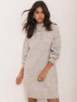Платье-джемпер с бантом Mint Velvet, Grey - фото 3