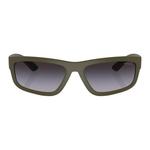 PRADA Матовые прямоугольные солнцезащитные очки, Green - фото 4