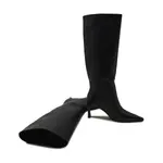 Сапоги на широком каблуке Armani Exchange, черный - фото 3