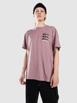 Футболка Quiksilver Vertical Logos T-Shirt, grape shake - фото 2