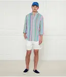 Льняная рубашка Custom fit Polo Ralph Lauren, синий - фото 2