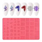 Силиконовая 3D форма для украшения ногтей.Тарелка., Tojato - фото