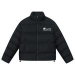 HARSH AND CRUEL Пуховик унисекс черный, Black - фото 4