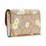 COACH Сумка Джемма из холста с кожаным ремешком - фото 3