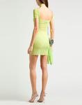 Мини-платье Coperni, светло-зеленый - фото 3