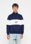 Толстовка GAP LOGO HALF ZIP, New Navy/Dark Blue - фото