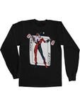 Рубашка с длинным рукавом DC Commics Harley Quinn, черный - фото
