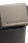 Ремень Urban Classics Canvas Belt, угольный - фото 3