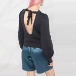 GANNI Свитшот женский черный - фото 7