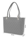 Сумка-шоппер GUESS NOELLE II TOTE, Anthracite/Dark grey - фото 3