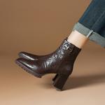 Женские ботинки Rosa Bianca, коричневый - фото 7