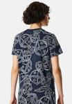 Футболка Schiesser Print T-shirt, Multicorol/Blue - фото 2