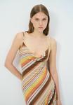 Платье adL Maxi dress, Striped Yellow/Multi-Coloured - фото 5