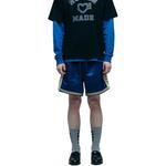 Вышитый логотип Полосатые шорты HUMAN MADE, синий - фото 6