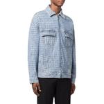 Джинсовая куртка мужская синий Givenchy - фото 2