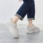 Женские скейтерские кеды Medd низкие, серо-бежевые - фото 10