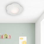 Детский потолочный светильник 48x12 см, белый - фото 2