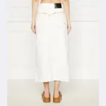 Джинсовая юбка Riders Pinko, белый - фото 3