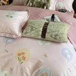 LUOLAI HOME Комплект постельного белья, 150 см, 4 предмета - фото 6