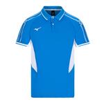 Унисекс поло Mizuno, синий - фото