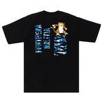 Футболка BAPE ABC Camo Tiger Tee, Black/Blue - фото 2