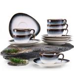 Сервиз эспрессо time dim 12 шт. Konsimo, белый - фото