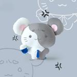 Мягкая игрушка мышка плюш PUDOWRABBIT - фото 7