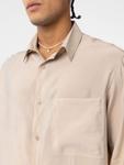 Рубашка на пуговицах Comfort fit Dandalo, бежевый - фото 3