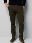 Узкие брюки-чинос MEYER, оливковый - фото 2