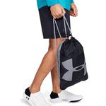 Сумка Under Armour Ozsee Sackpack 'Black Grey' - фото 3