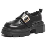 Женские лоферы черные AGSDON, бежевые - фото 2