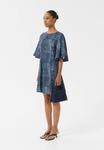 Платье Gestuz Day dress, Dark Denim Structure/Blue Denim - фото 5
