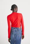 Топ с длинными рукавами CROPPED Lee, красный - фото 5