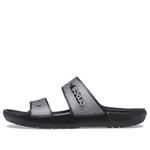 Тапочки classic glitter ii sandal 'black' Crocs, черный - фото