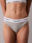 Хлопковый трусики-стринги Icon Cotton Modal Calvin Klein, Grey Heather - фото 6