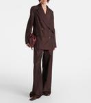 Блейзер из шелка и хлопка Валери Joseph, Ebony - фото 2