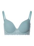 Бюстгальтер-балконет Hanro Moments, светло-синий - фото