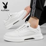 Кеды мужские, обувь для скейтбординга низкая Playboy, черный - фото 7