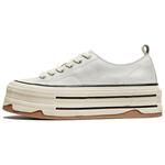 Низкие женские кроссовки TATA, White/Gold - фото