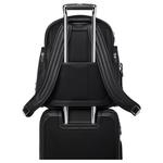 TUMI Кожаный рюкзак средний мужской черный - фото 5