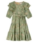 Платье из хлопка с цветочным принтом Paade Mode, Amla Mint - фото