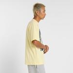 Рубашка new balance Hoops Graphic Vintage, желтый - фото 3