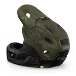 Шлем MET Parachute MCR MIPS downhill, зеленый - фото 2