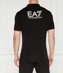 Футболка поло Regular fit Ea7, черный - фото 4