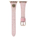 CHENSONG Часы Strap Apple Compatibility Woolen Strap Material 49mm, Pink - фото