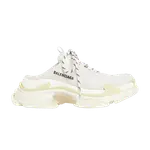 Кроссовки Balenciaga Triple S Mule, кремовый - фото