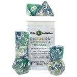 Аксессуары Role 4 Initiative R4I Dice w/ Arch'd4: Diffusion - Neptune's Treasure (15) - фото