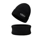 Шапка унисекс PEAK, Черный + нагрудник - фото 4