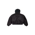 Бомбер с капюшоном BALENCIAGA, черный - фото 2