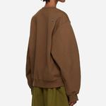 Свитшот унисекс коричневый ADER ERROR - фото 6